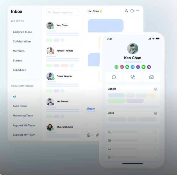 JetPay Inbox Preview